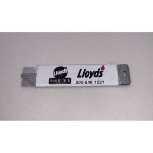 Lloyds Barbecue Company Advertising Box Cutter